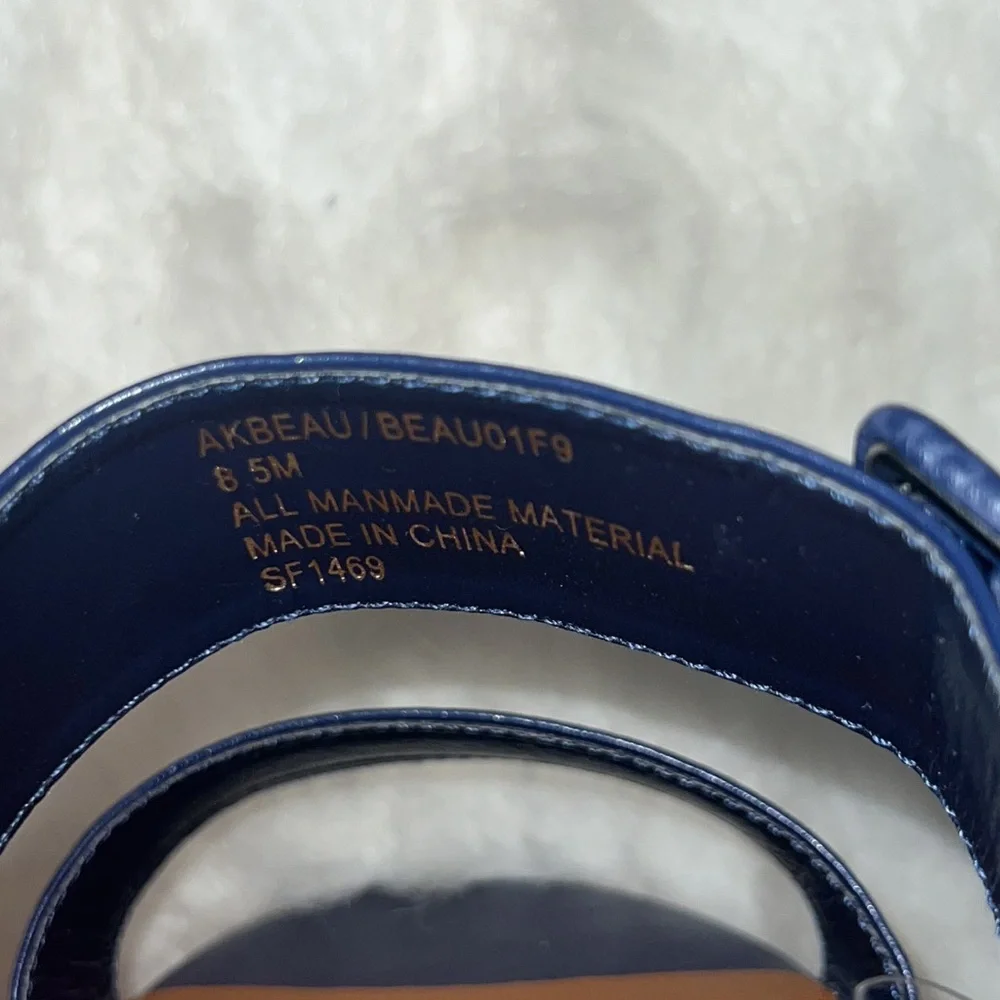 ANNE KLEIN AK Wedge Sandals Shoes.